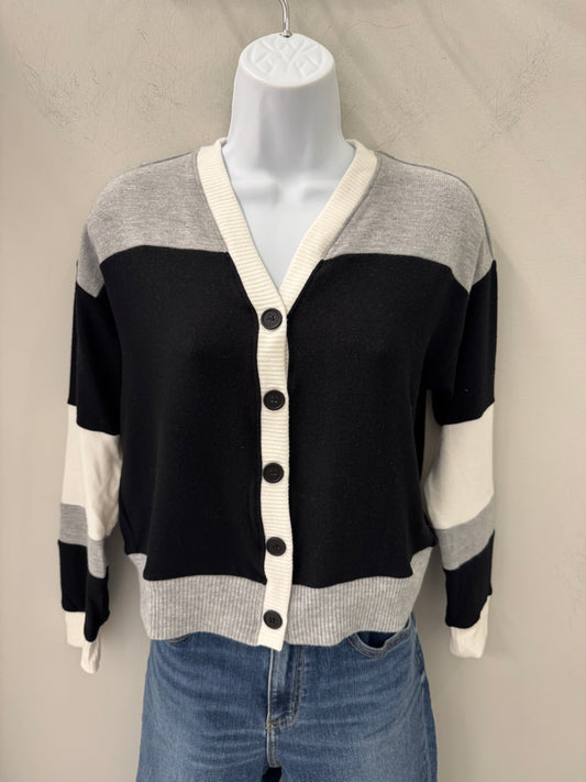 Color Block Cardi
