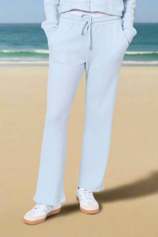 Lazy Daze Waffle Wide Leg
