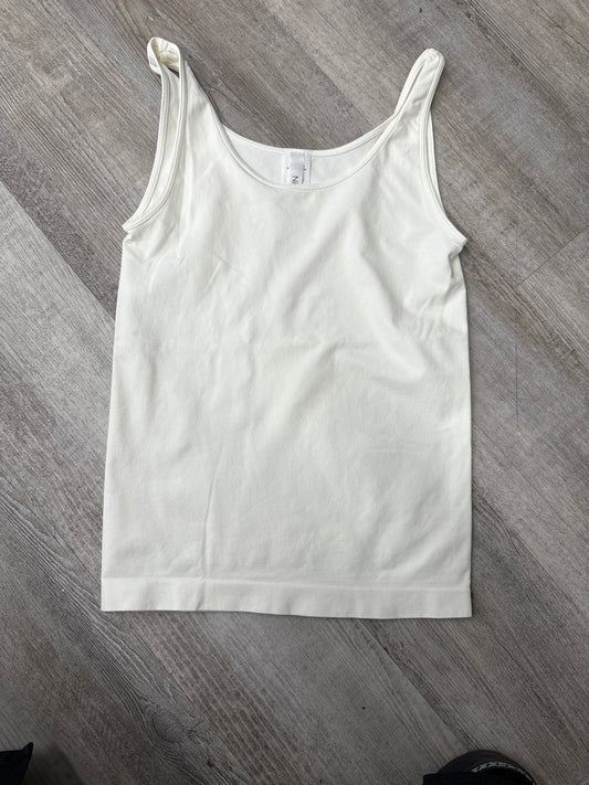 Signature Jersey Tank Ivory