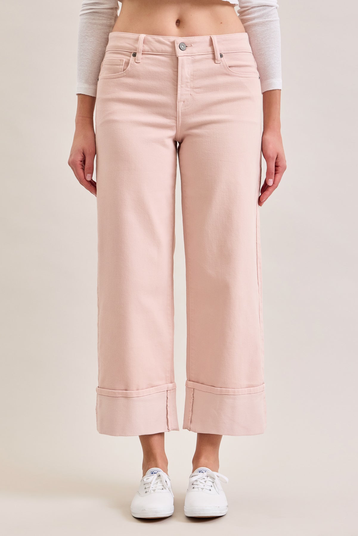 Mid Rise Logan Pink