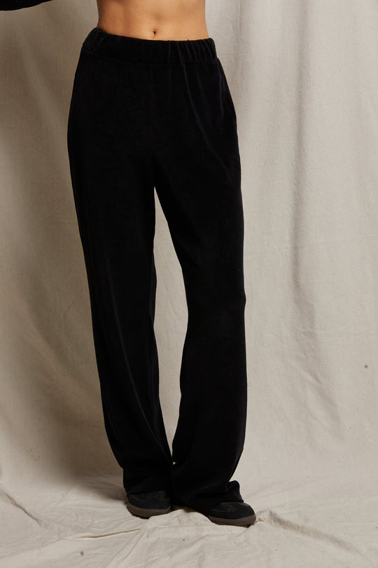 Holly Velour Wide Leg