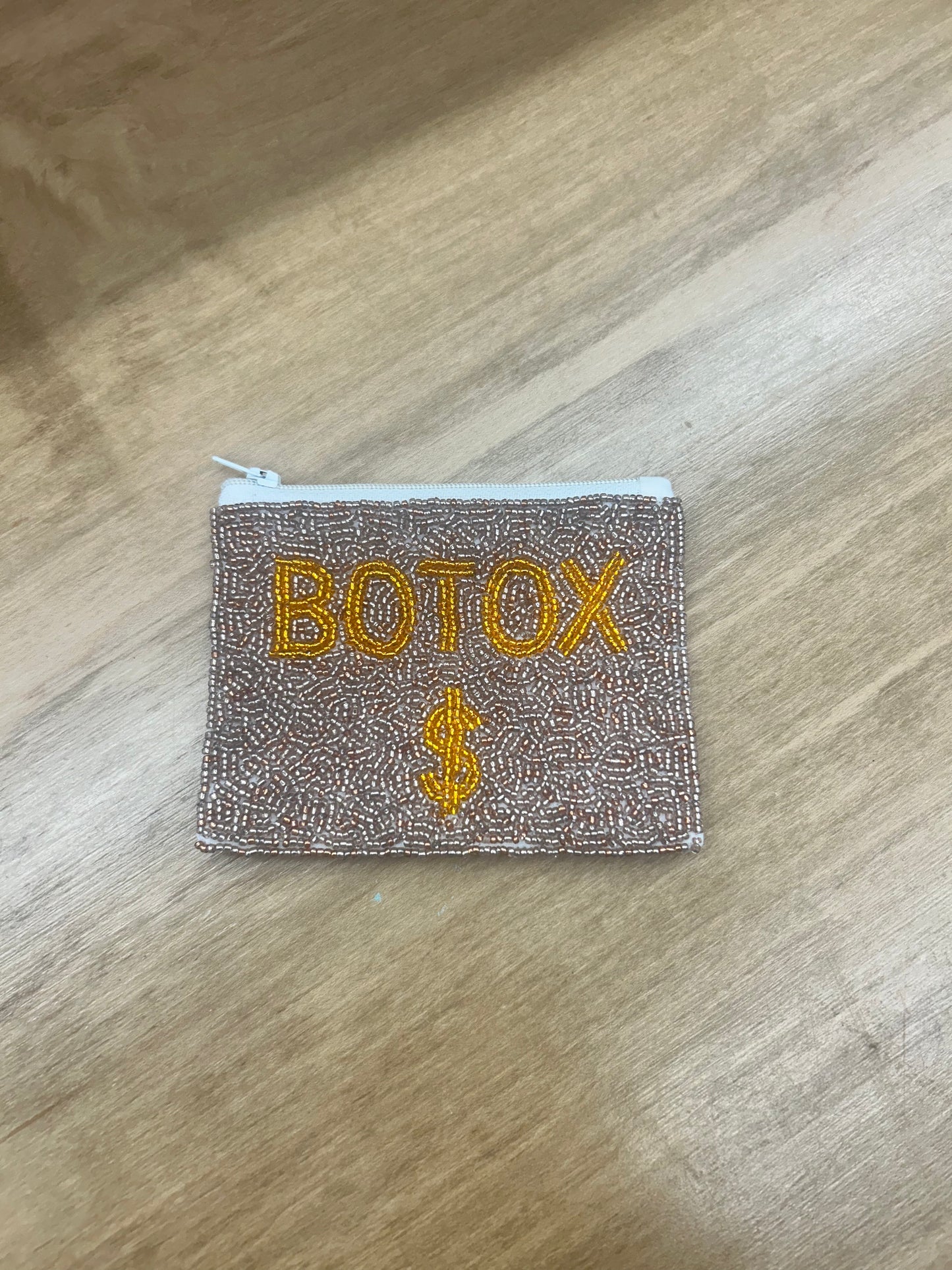 Botox $ Beaded Pouch