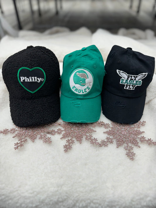 Custom Eagles Hats