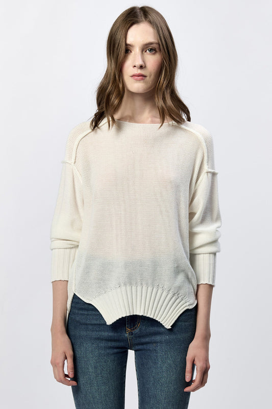 Jenna Sweater White