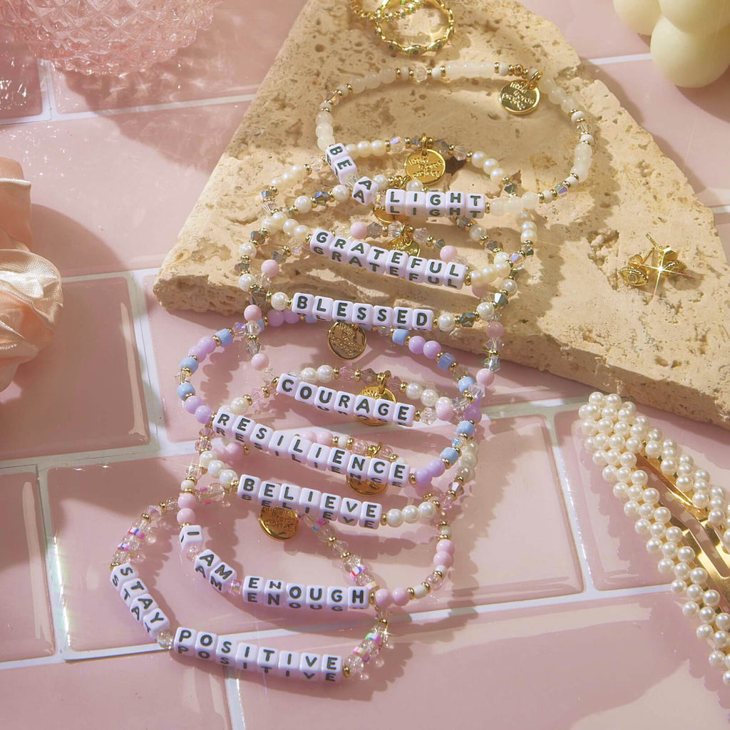 Inspirational Word Bracelets Empowerment Collection