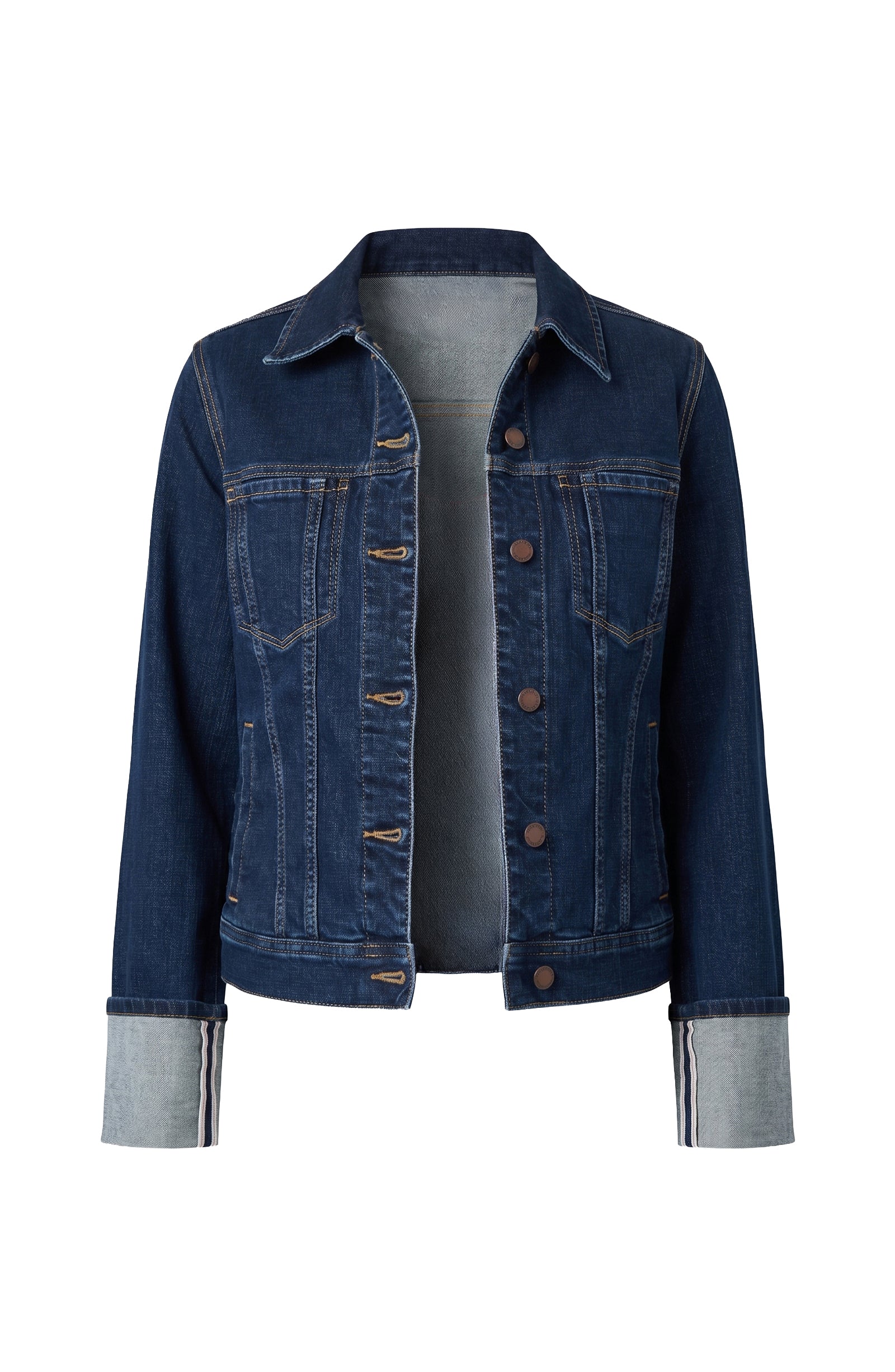 Tall Cuffed Sleeve Trucker Jacket