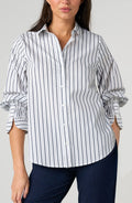 Button Front Woven Top