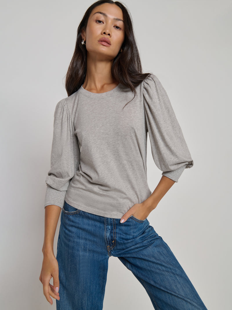 Nation Loren Tee -  Heather Grey