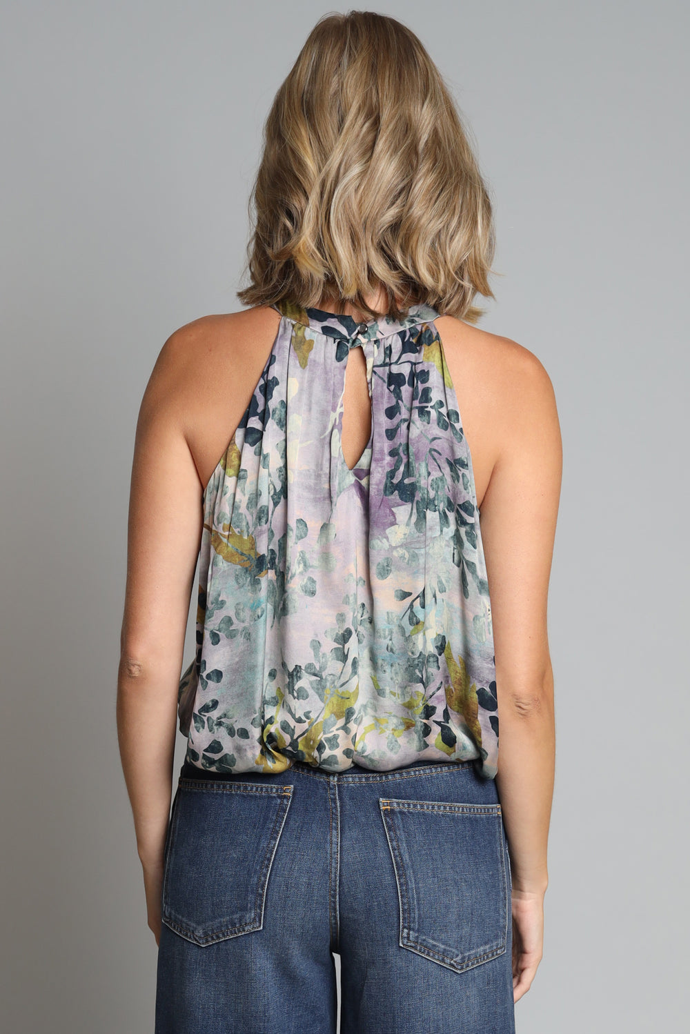 Plum Garden Bubble Halter