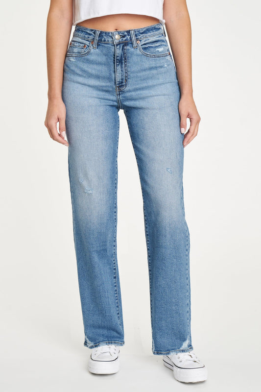 Sundaze High Rise Straight Jeans