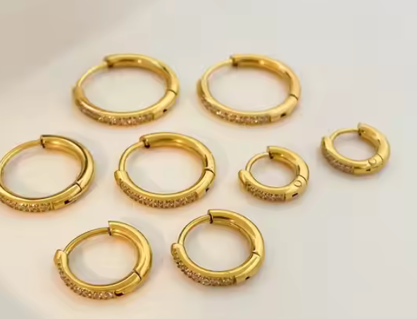 Simple Gold Hoop