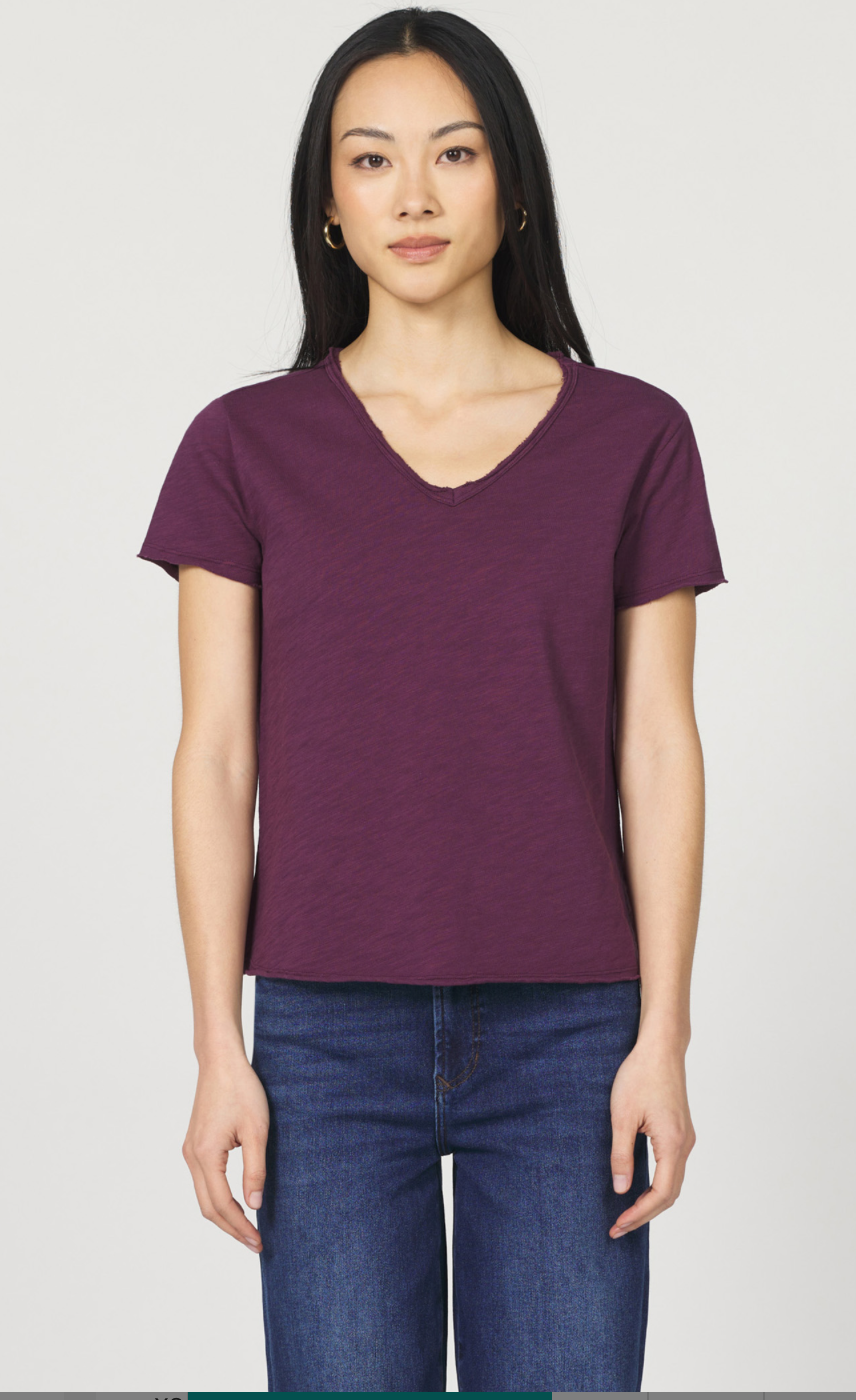 Vanya Slub Tee Fig