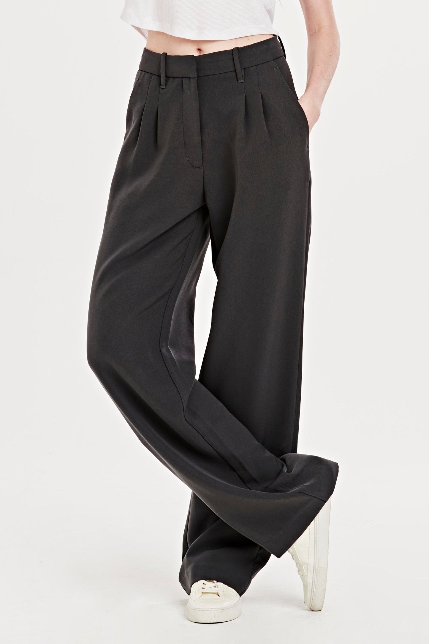 Adelaide Charcoal Trousers