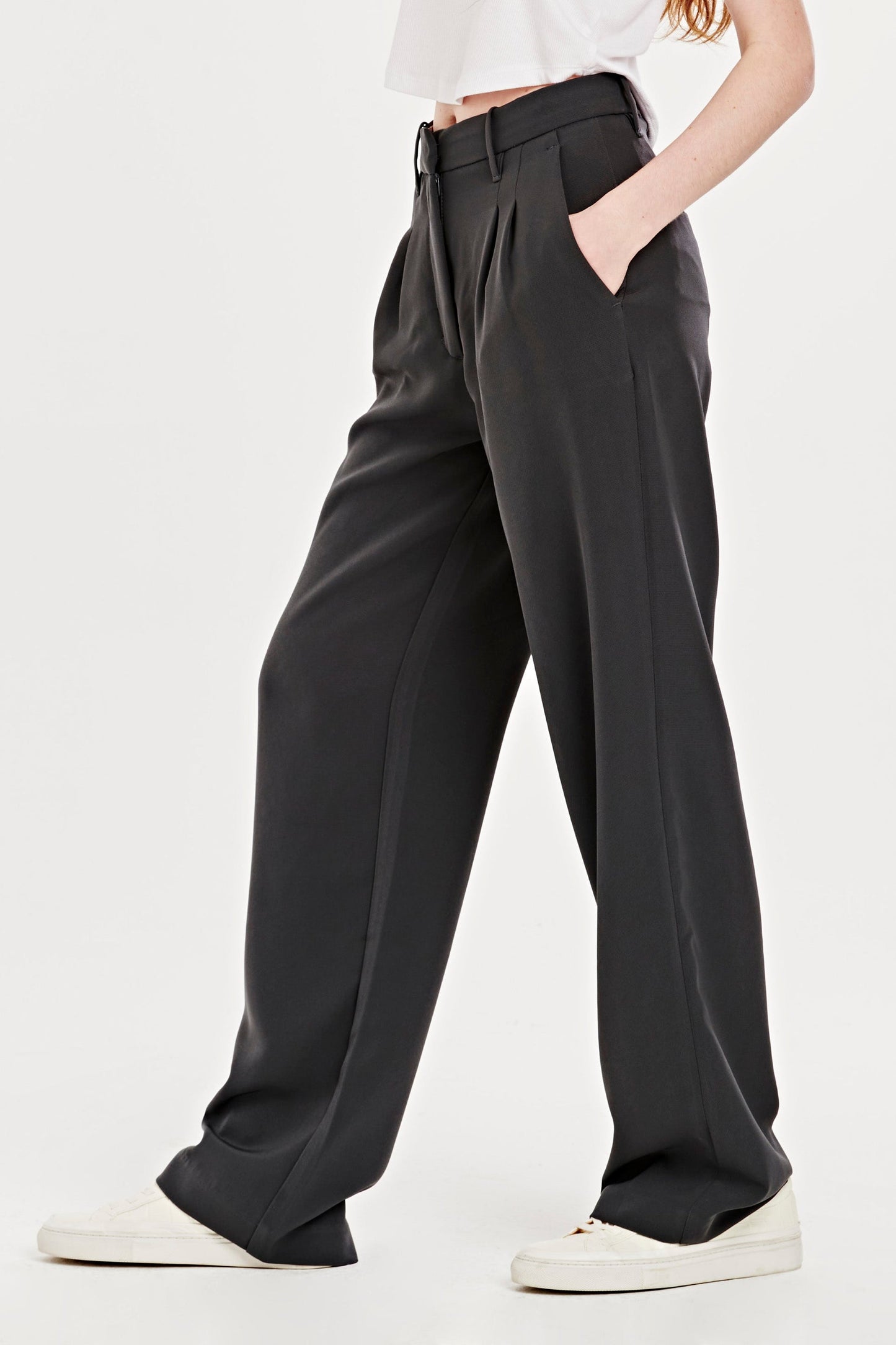 Adelaide Charcoal Trousers