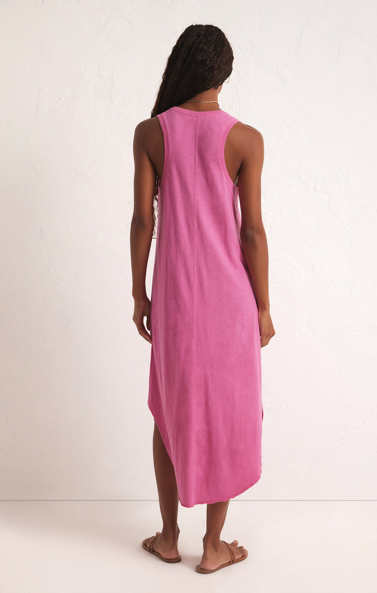 Reverie Midi Dress Heartbreaker Pink