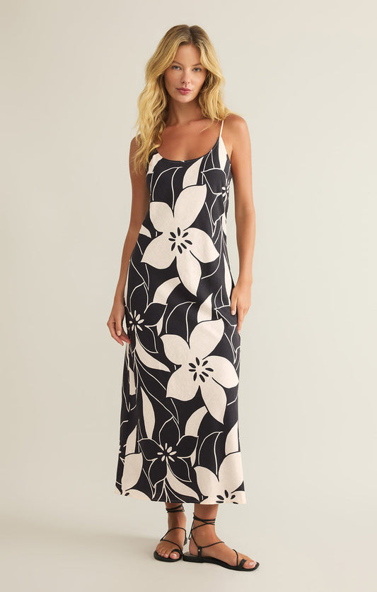 Cecily Madero Maxi Dress - Black