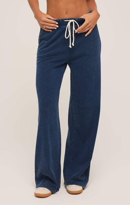 Hunter Knit Denim Pant Indigo