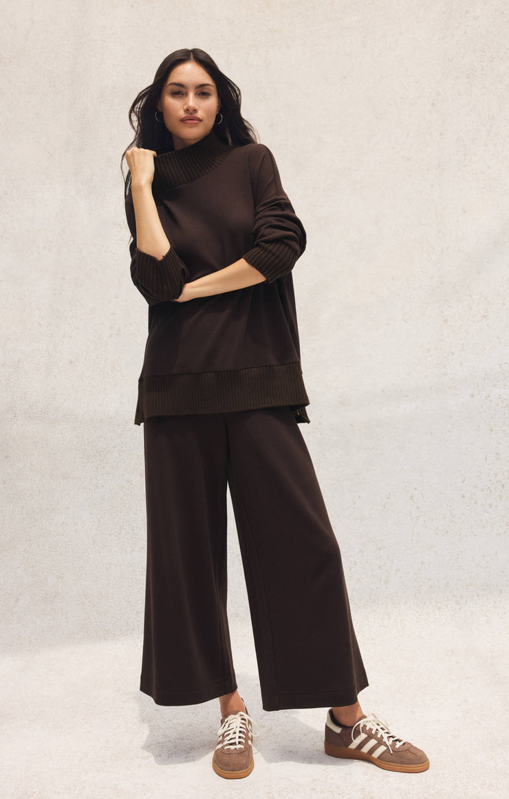 Sable Luxe Sweatshirt Chocolate Cherry