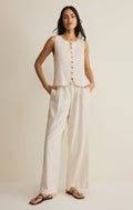 Overlook Linen Pant In Cloud