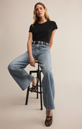 Modern Slub Tee Black