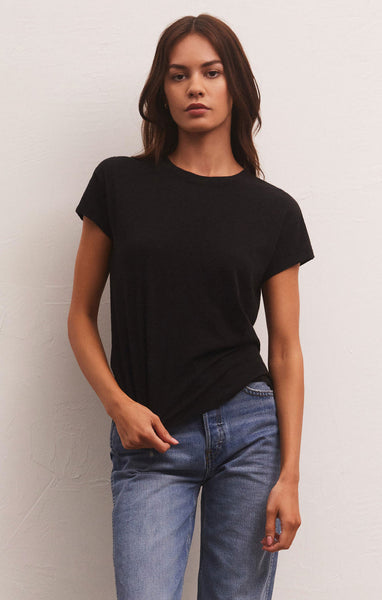 Modern Slub Tee Black