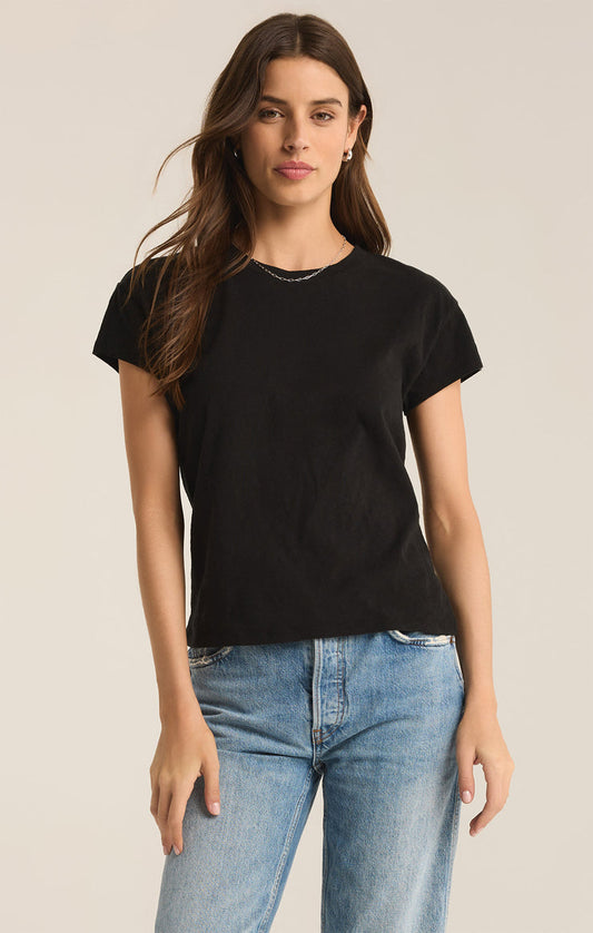 Modern Slub Tee Black