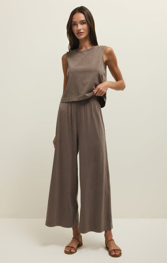 Sloane Jersey Muscle Tank Perfectly Taupe