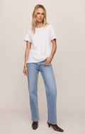 Foundation Slub Tee White