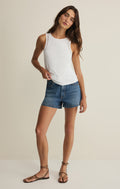 Boa Rib Tank White
