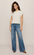 Marika Lace Trim Tee