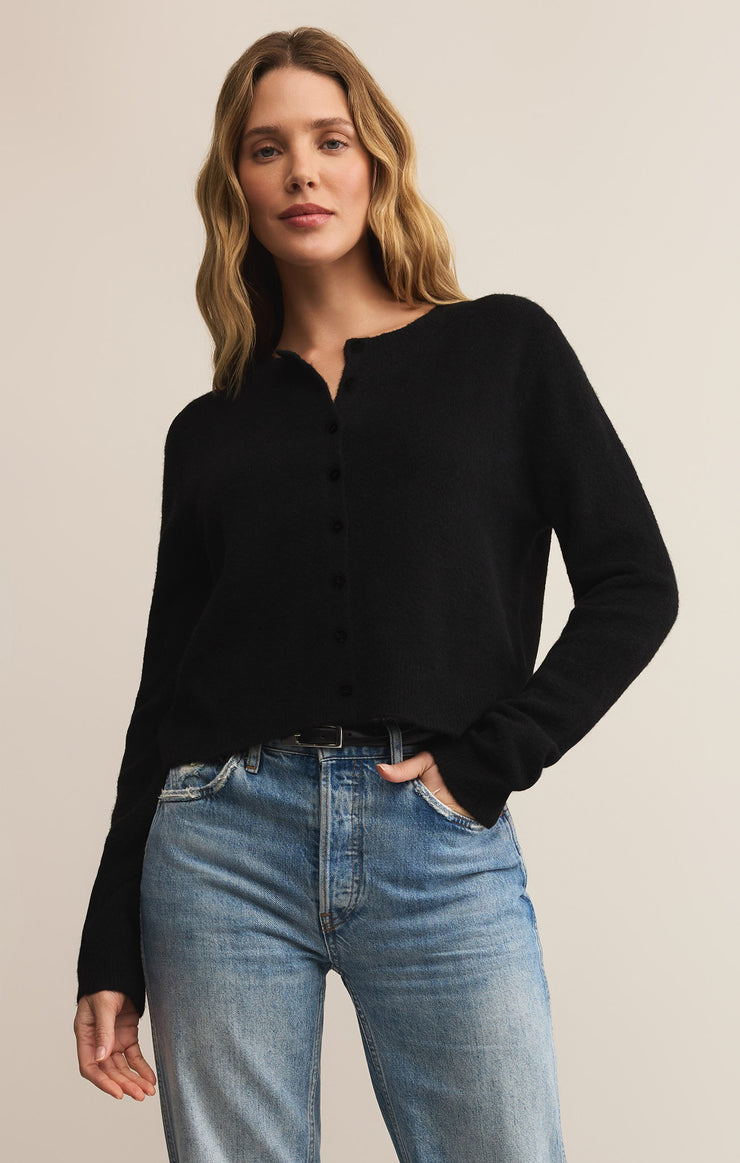 Medina Cardigan Festive Black