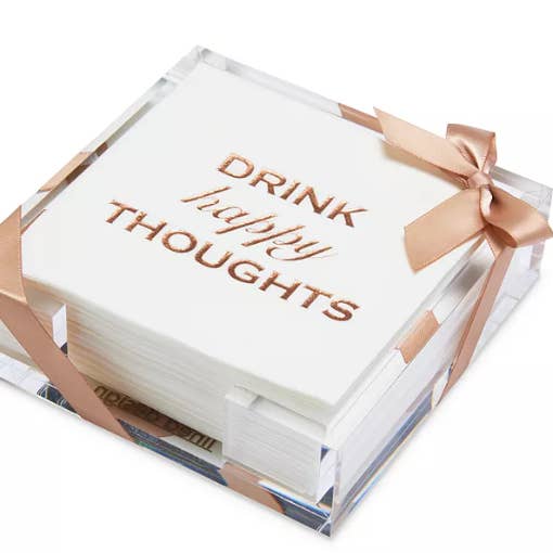 Acrylic Cocktail Napkin Holder