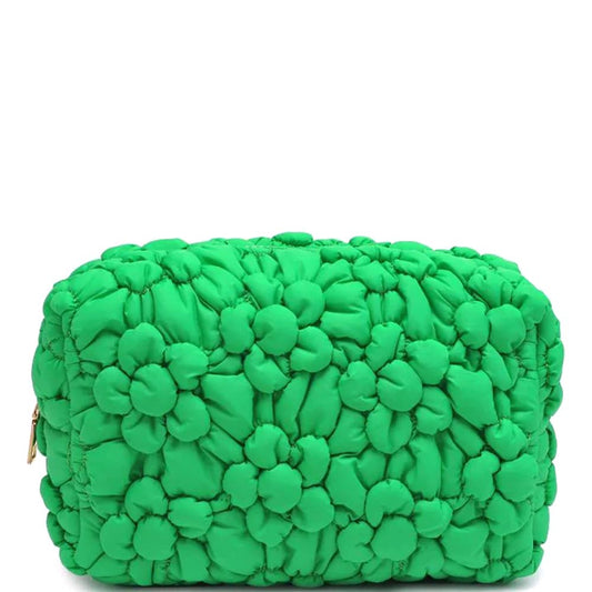 Floral Pouch Green