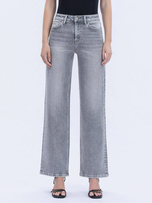 Washed Grey Denim