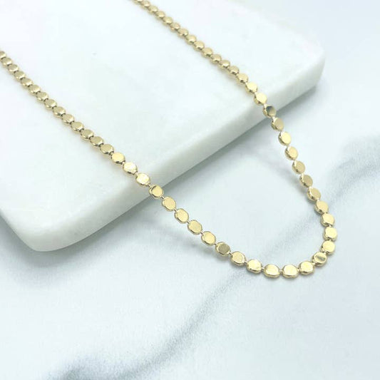 Dot Chain Necklace 2MM