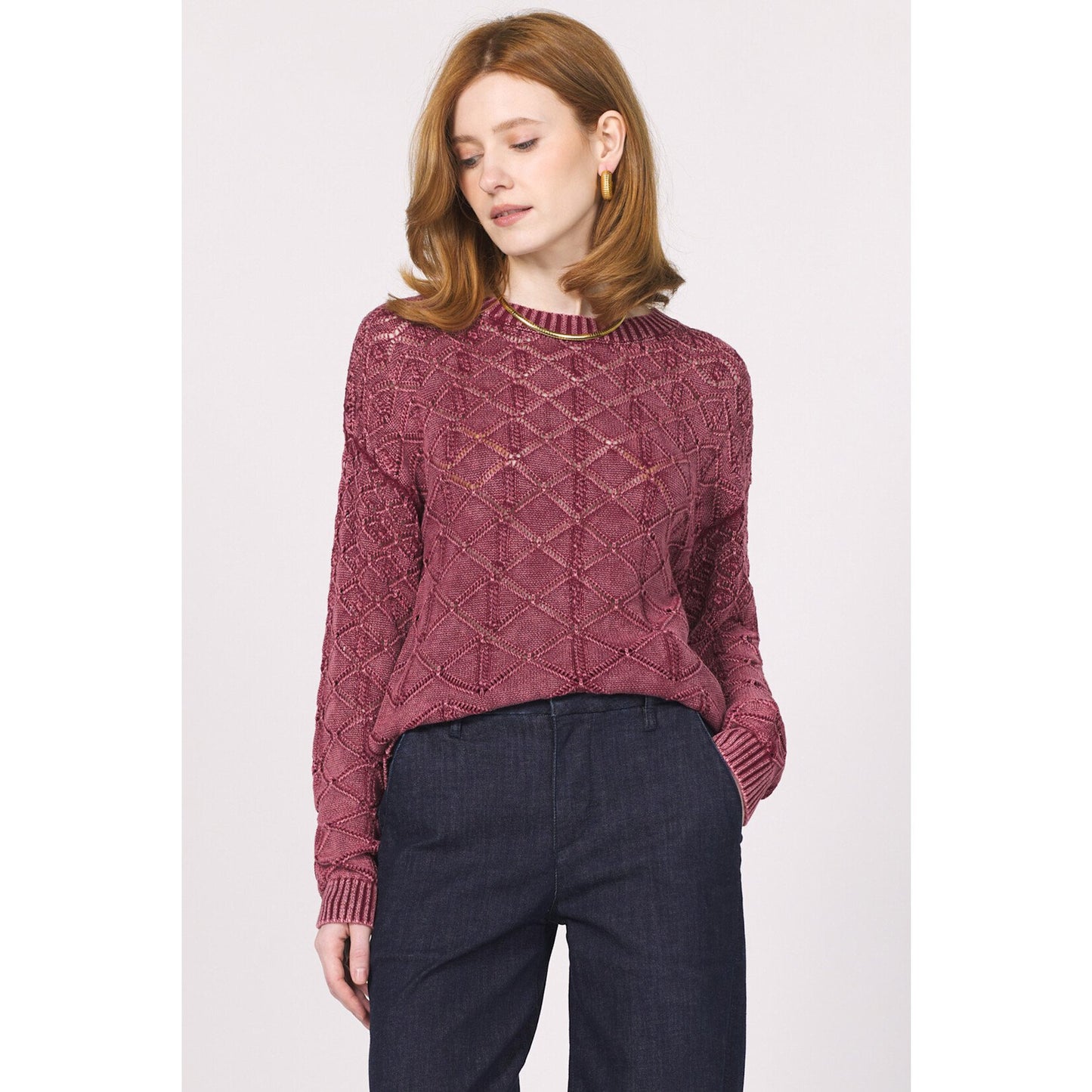 Colette Sweater Bordeaux