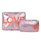 Love Pouch Set Pink