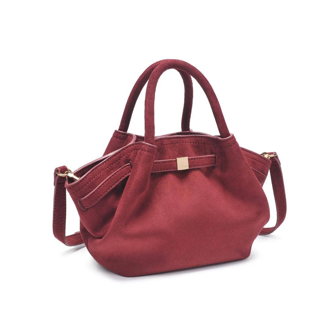 Selena Mini Crossbody Wine