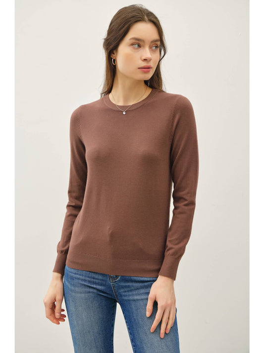 The Classic Crew Brown