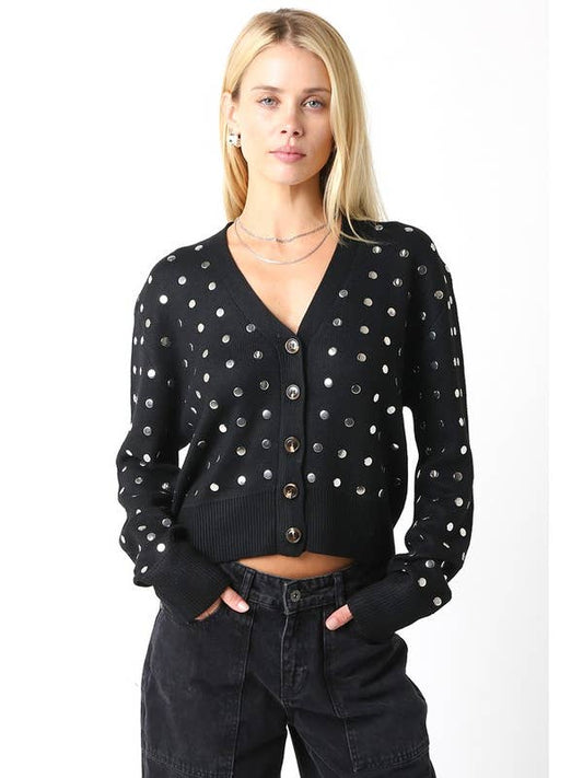Studded Cardi