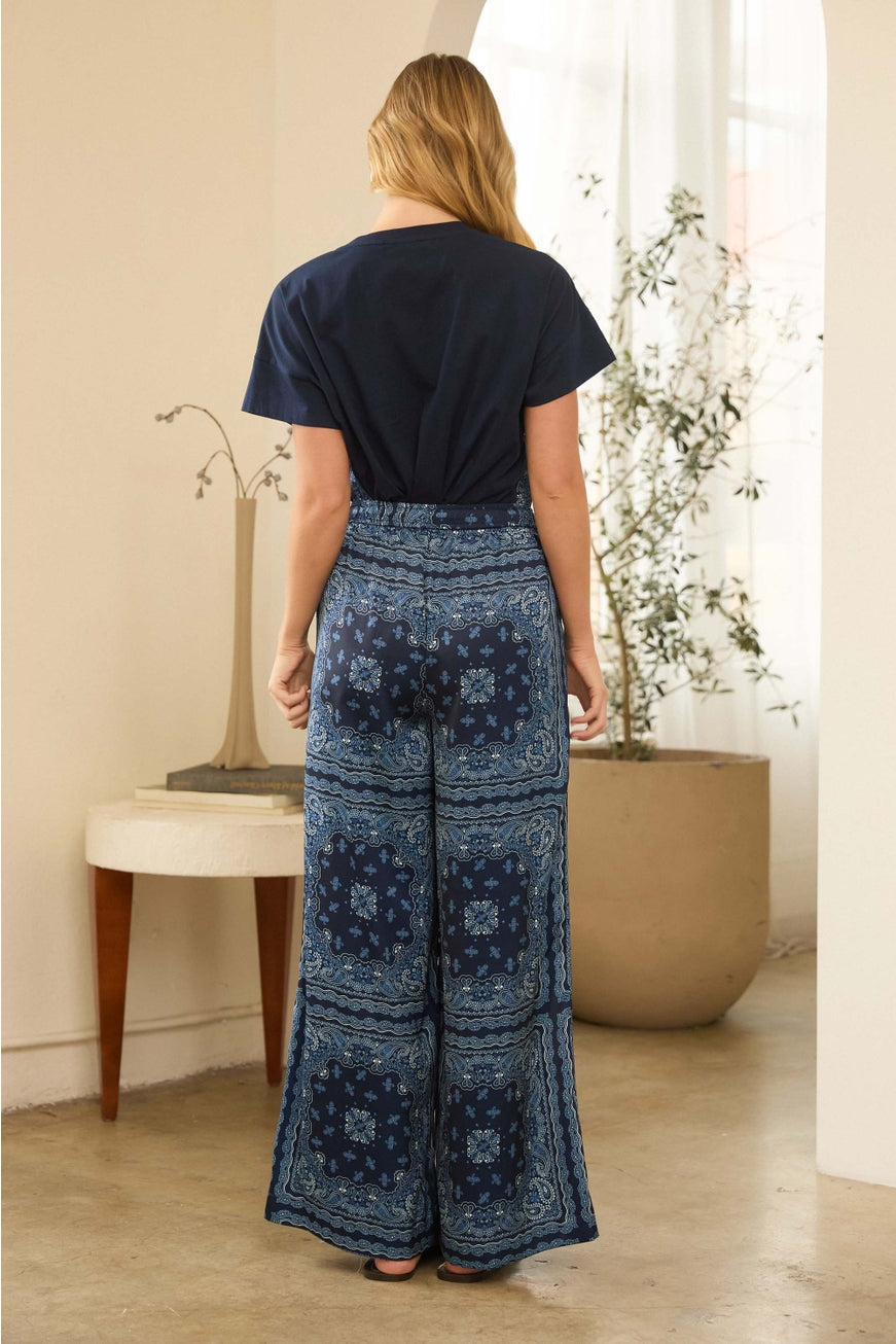 Bandana Print Pants