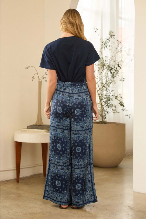 Bandana Print Pants