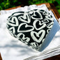 Graffiti Hearts Paperweight Decor