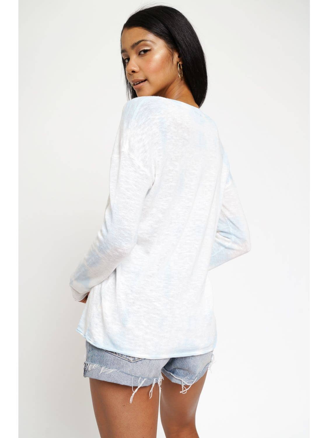 Tie Dye Knit Pullover
