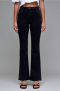 Best Seller Happi Hi Rise Black Raw Hem