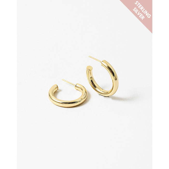 1" Gold Hoop