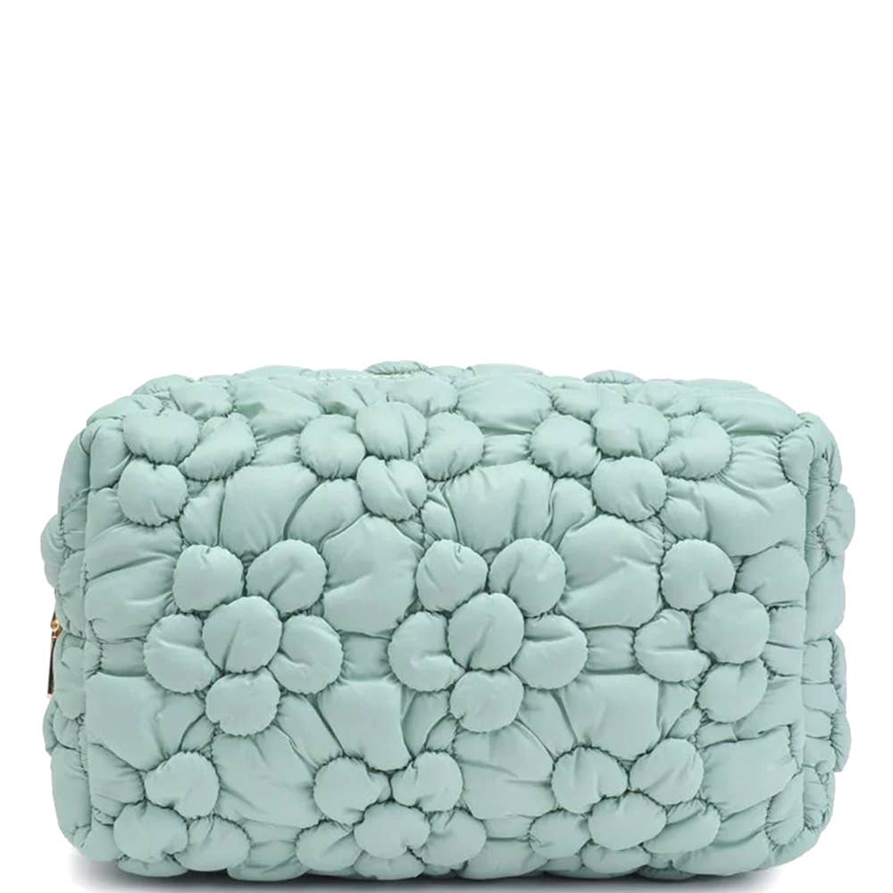 Floral Pouch Green