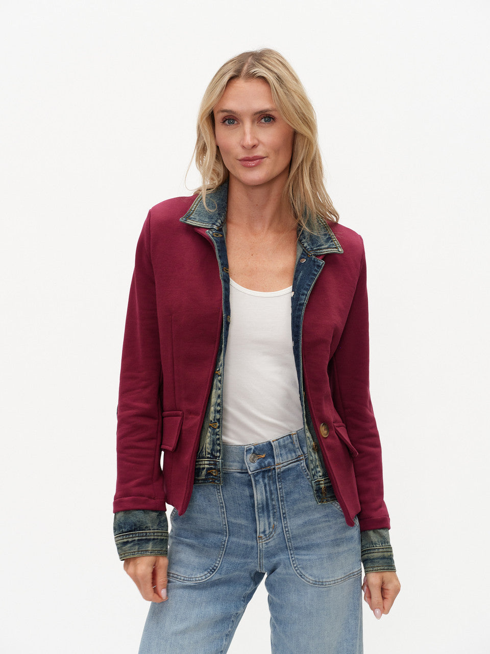 Clarissa Blazer Cranberry