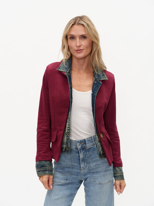 Clarissa Blazer Cranberry