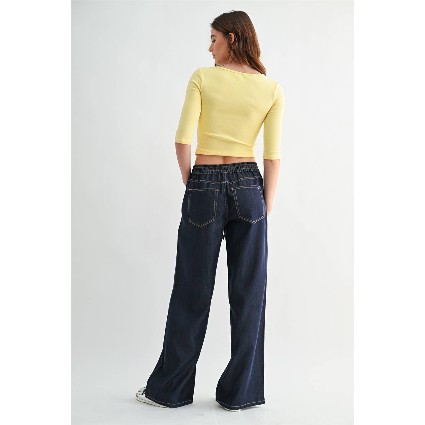 High Rise Wide Leg